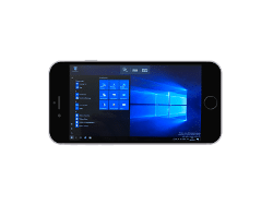 iPhone mit Windows 10 über RDP - Desktop-as-a-Service
